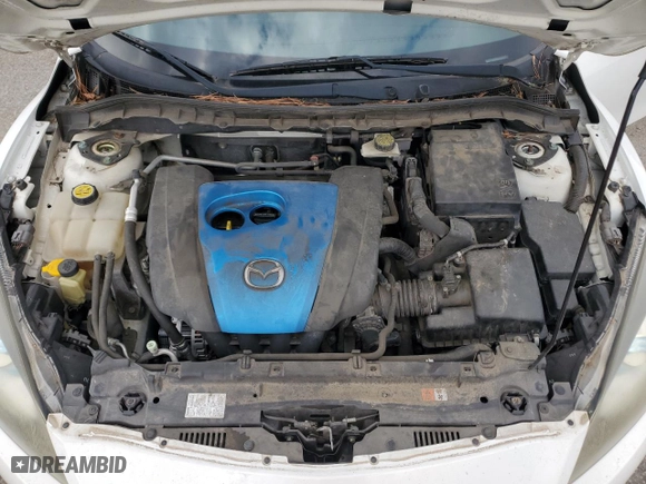 2013 Mazda Mazda3 i Grand Touring with VIN JM1BL1M7XD1833172, listed as a Copart auction lot 50377105 with 143,141 mi miles and Salvage Title. Bid and sale history available at carsss.com. Image 12.
