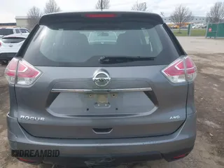 2016 Nissan Rogue S with VIN JN8AT2MV1GW147887, listed as a IAAI auction lot 41973301 with 136,375 mi miles. Bid and sale history available at carsss.com. Image 16.