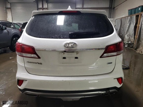 2017 Hyundai Santa Fe SE with VIN KM8SMDHF1HU239537, listed as a Copart auction lot 84227464 with 69,286 mi miles and Salvage Title. Bid and sale history available at carsss.com. Image 6.