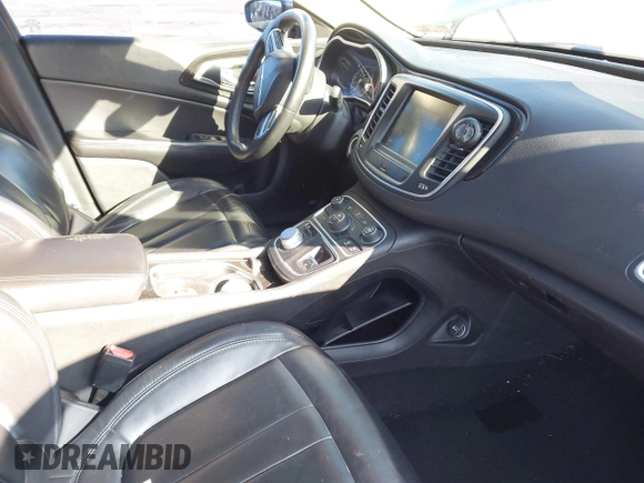 2015 Chrysler 200 C with VIN 1C3CCCCB7FN583055, listed as a IAAI auction lot 42062923 with 105,810 mi miles. Bid and sale history available at carsss.com. Image 5.