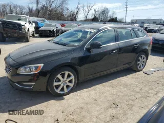 2016 Volvo V60 T5 Drive-E Premier with VIN YV140MEKXG1314742, listed as a Copart auction lot 48636145 with 137,394 mi miles and Clean Title. Bid and sale history available at carsss.com. Image 1.
