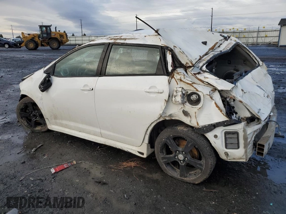 2009 Pontiac Vibe GT with VIN 5Y2SR67029Z448207, listed as a Copart auction lot 86599044 with 166,298 mi miles and Salvage Title. Bid and sale history available at carsss.com. Image 2.