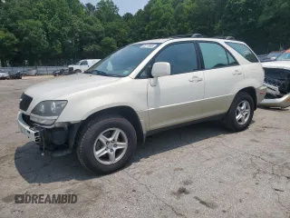 2000 Lexus RX 300 z VIN JT6GF10UXY0065981, wystawiony jako Copart lot #58775865 z przebiegiem 176 186 mil mil oraz Szkoda całkowita • Salvage title. Historia ofert i sprzedaży dostępna na DreamBid. Obrazek 1.