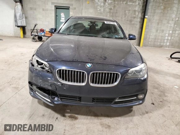 2015 BMW 5 Series 535i xDrive with VIN WBA5B3C57FD544311, listed as a Copart auction lot 88307785 with 166,662 mi miles and Salvage Title. Bid and sale history available at carsss.com. Image 5.