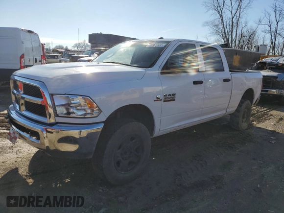 2017 Ram 3500 Tradesman with VIN 3C63R3CL4HG754608, listed as a Copart auction lot 73567322 with 86,591 mi miles and Salvage Title. Bid and sale history available at carsss.com. Image 1.