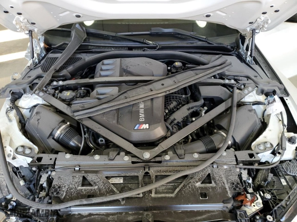 2022 BMW M3 Competition xDrive with VIN WBS43AY03NFM31044, listed as a Copart auction lot 84862834 with 19,417 mi miles and Salvage Title. Bid and sale history available at carsss.com. Image 11.