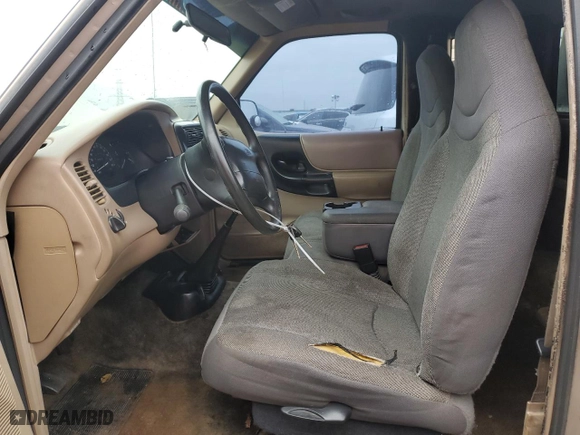 1997 Ford Ranger XL with VIN 1FTCR14A1VTA65845, listed as a Copart auction lot 81252104 with 196,938 mi miles and Salvage Title. Bid and sale history available at carsss.com. Image 7.