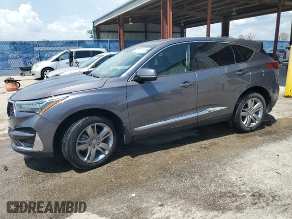 2020 Acura RDX w/Advance Pkg with VIN 5J8TC2H73LL041101, listed as a Copart auction lot 67261674 with 0 mi miles and Non Repairable. Bid and sale history available at carsss.com. Image 1.