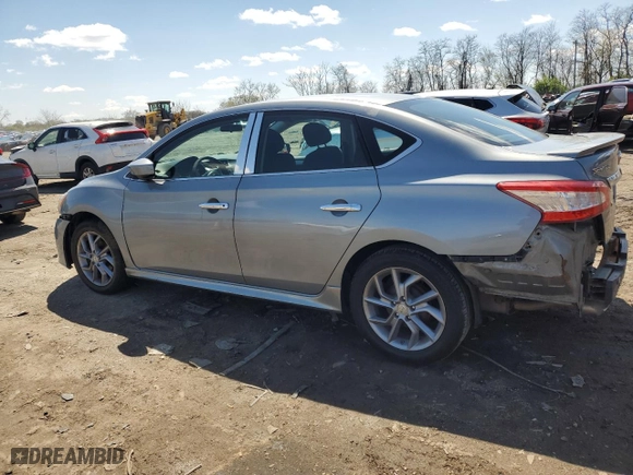 2014 Nissan Sentra S with VIN 3N1AB7AP8EL646015, listed as a Copart auction lot 51787765 with 176,076 mi miles and Salvage Title. Bid and sale history available at carsss.com. Image 2.