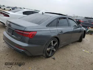 2021 Audi A6 Prestige with VIN WAUM2BF22MN058777, listed as a Copart auction lot 51091314 with 0 mi miles and Salvage Title. Bid and sale history available at carsss.com. Image 3.