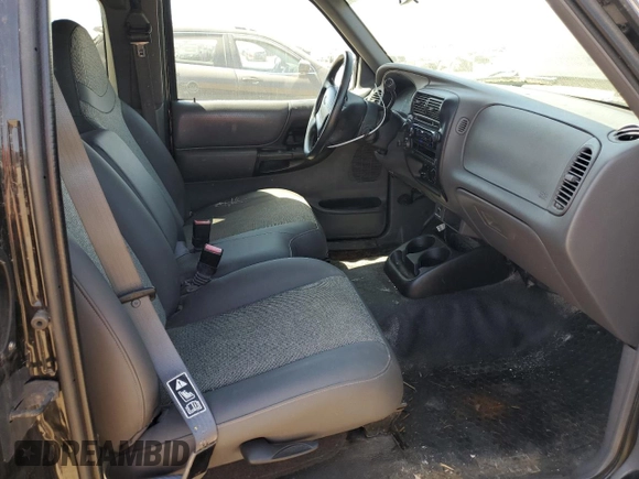 2001 Ford Ranger XL Fleet with VIN 1FTZR15E71PA50488, listed as a Copart auction lot 56419525 with 93,955 mi miles and Salvage title. Bid and sale history available at DreamBid. Image 10.