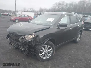 2016 Nissan Rogue S with VIN KNMAT2MV4GP640078, listed as a IAAI auction lot 41864735 with 101,359 mi miles. Bid and sale history available at carsss.com. Image 2.