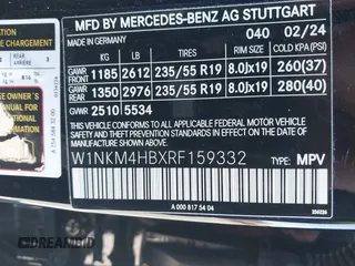 2024 Mercedes-Benz GLC 300 z VIN W1NKM4HBXRF159332, wystawiony jako IAAI lot #41529147 z przebiegiem 4 322 mil mil oraz . Historia ofert i sprzedaży dostępna na DreamBid. Obrazek 9.