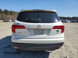 2017 Honda Pilot EX-L with VIN 5FNYF5H52HB029706, listed as a Copart auction lot 47736475 with 115,173 mi miles and Salvage Title. Bid and sale history available at carsss.com. Image 6.