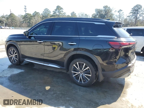 2023 Infiniti QX60 Autograph with VIN 5N1DL1HT1PC353994, listed as a Copart auction lot 46804205 with 22,876 mi miles and Salvage title. Bid and sale history available at DreamBid. Image 2.