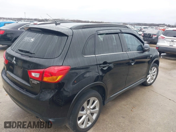 2015 Mitsubishi Outlander Sport 2.4 GT with VIN 4A4AP4AW3FE047229, listed as a IAAI auction lot 41615168 with 149,961 mi miles. Bid and sale history available at carsss.com. Image 4.