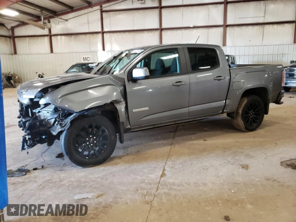 2022 GMC Canyon 4WD Elevation with VIN 1GTG6CEN8N1225500, listed as a Copart auction lot 46028785 with 42,377 mi miles and Clean Title. Bid and sale history available at DreamBid. Image 1.