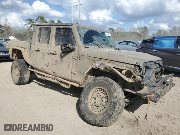 2020 Jeep Gladiator Sport S z VIN 1C6HJTAG0LL168969, wystawiony jako Copart lot #44028815 z przebiegiem 67 810 mil mil oraz Szkoda całkowita • Salvage title. Historia ofert i sprzedaży dostępna na DreamBid. Obrazek 4.