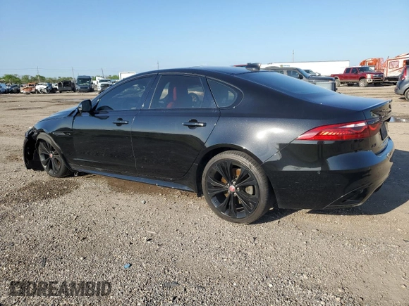2021 Jaguar XF R-Dynamic SE with VIN SAJBL4GX2MCY89142, listed as a Copart auction lot 50455035 with 81,184 mi miles and Salvage Title. Bid and sale history available at carsss.com. Image 2.