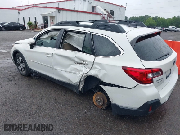 2018 Subaru Outback Limited with VIN 4S4BSENC4J3376330, listed as a IAAI auction lot 42680975 with 39,324 mi miles and . Bid and sale history available at DreamBid. Image 3.