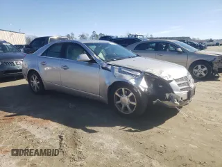 2008 Cadillac CTS AWD w/1SB with VIN 1G6DT57V080197208, listed as a Copart auction lot 43257985 with 125,877 mi miles and Salvage Title. Bid and sale history available at carsss.com. Image 4.
