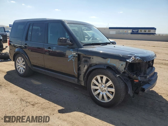 2013 Land Rover LR4 HSE with VIN SALAG2D46DA657158, listed as a Copart auction lot 55273205 with 127,750 mi miles and Salvage title. Bid and sale history available at DreamBid. Image 4.