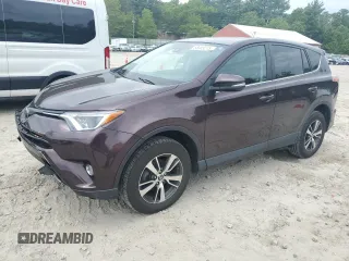 2018 Toyota RAV4 XLE z VIN 2T3RFREV9JW799238, wystawiony jako Copart lot #58869275 z przebiegiem 58 396 mil mil oraz Szkoda całkowita • Salvage title. Historia ofert i sprzedaży dostępna na DreamBid. Obrazek 1.