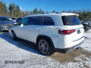 2024 Mercedes-Benz GLS 450 with VIN 4JGFF5KE1RB037358, listed as a IAAI auction lot 41334345 with 16,064 mi miles and . Bid and sale history available at DreamBid. Image 3.