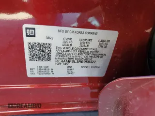 2024 Buick Encore GX Avenir with VIN KL4AMFSL3RB058327, listed as a Copart auction lot 81272264 with 5,648 mi miles and Salvage title. Bid and sale history available at DreamBid. Image 13.