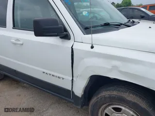 2016 Jeep Patriot Sport with VIN 1C4NJPBBXGD562646, listed as a IAAI auction lot 41929451 with 170,460 mi miles. Bid and sale history available at carsss.com. Image 12.