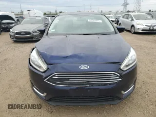 2017 Ford Focus Titanium with VIN 1FADP3J27HL298402, listed as a Copart auction lot 57340875 with 110,172 mi miles and Salvage title. Bid and sale history available at DreamBid. Image 5.