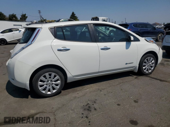 2015 Nissan LEAF SV с VIN 1N4AZ0CP8FC313572, выставлен на аукционе Copart как лот 63678045 с пробегом 61 794 миль миль и Списание • Salvage title. История ставок и продаж доступна на DreamBid. Изображение 3.