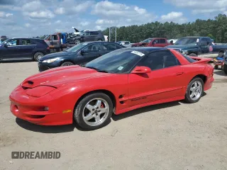 2001 Pontiac Firebird Formula z VIN 2G2FV22G612132427, wystawiony jako Copart lot #54536115 z przebiegiem 106 441 mil mil oraz Szkody całkowita. Historia ofert i sprzedaży dostępna na DreamBid. Obrazek 1.
