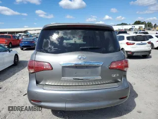 2012 Infiniti QX56 7-passenger with VIN JN8AZ2NE1C9021390, listed as a Copart auction lot 76475574 with 159,671 mi miles and Salvage Title. Bid and sale history available at carsss.com. Image 6.
