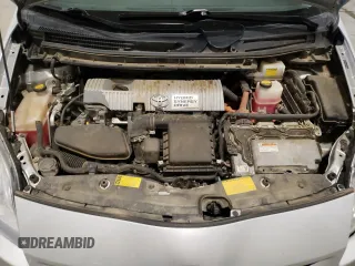 2011 Toyota Prius I with VIN JTDKN3DU9B1474504, listed as a Copart auction lot 53330175 with 81,294 mi miles and Salvage Title. Bid and sale history available at DreamBid. Image 11.
