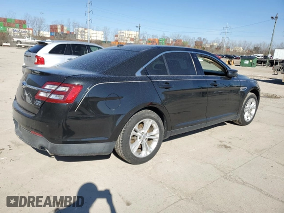 2015 Ford Taurus SEL with VIN 1FAHP2H81FG146434, listed as a Copart auction lot 50581805 with Not provided miles and Salvage title. Bid and sale history available at DreamBid. Image 3.