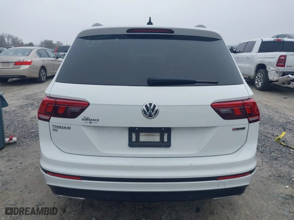 2020 Volkswagen Tiguan SE with VIN 3VV2B7AX1LM151388, listed as a IAAI auction lot 41480146 with 154,567 mi miles. Bid and sale history available at carsss.com. Image 16.