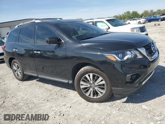 2020 Nissan Pathfinder SL with VIN 5N1DR2CM3LC596608, listed as a Copart auction lot 53834375 with 72,320 mi miles and Salvage title. Bid and sale history available at DreamBid. Image 4.