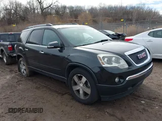 2011 GMC Acadia SLT1 with VIN 1GKKVRED0BJ102572, listed as a IAAI auction lot 41651742 with 142,968 mi miles. Bid and sale history available at carsss.com. Image 1.