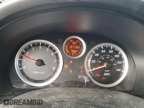 2012 Nissan Sentra SE-R with VIN 3N1BB6AP2CL648581, listed as a Copart auction lot 72445204 with 157,783 mi miles and Salvage Title. Bid and sale history available at DreamBid. Image 9.