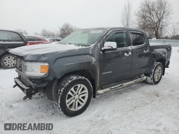 2016 GMC Canyon 4WD SLT with VIN 1GTP6DE18G1378027, listed as a Copart auction lot 42286415 with 98,892 mi miles and Clean Title. Bid and sale history available at carsss.com. Image 1.