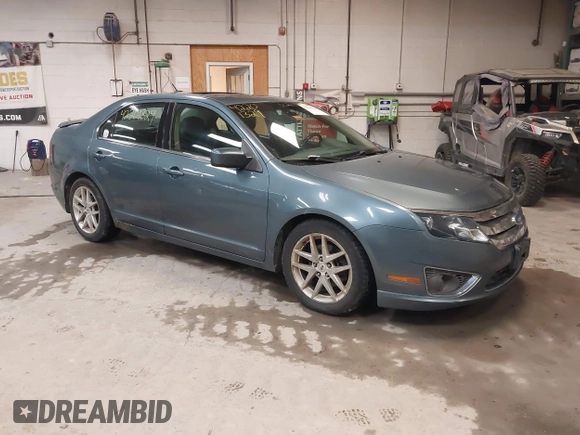 2011 Ford Fusion SEL with VIN 3FAHP0JA3BR265364, listed as a IAAI auction lot 42201329 with 126,000 mi miles. Bid and sale history available at carsss.com. Image 1.
