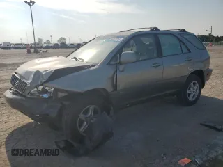 2001 Lexus RX 300 with VIN JTJHF10U910192723, listed as a Copart auction lot 66201614 with 0 mi miles and Salvage Title. Bid and sale history available at carsss.com. Image 1.