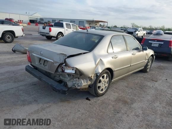 2002 Acura RL with VIN JH4KA96552C008589, listed as a IAAI auction lot 41860930 with 210,847 mi miles and . Bid and sale history available at DreamBid. Image 4.