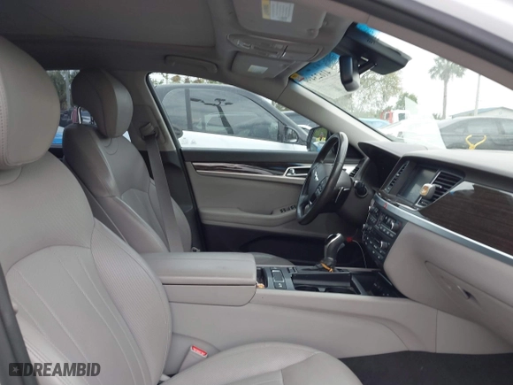 2016 Hyundai Genesis 3.8L with VIN KMHGN4JE6GU140327, listed as a IAAI auction lot 41623499 with 72,942 mi miles. Bid and sale history available at carsss.com. Image 5.