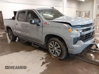2024 Chevrolet Silverado 1500 RST with VIN 1GCUDEE87RZ303187, listed as a IAAI auction lot 40988160 with 1 mi miles. Bid and sale history available at carsss.com. Image 1.