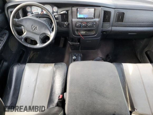 2003 Dodge 1500 ST with VIN 1D7HU18D63S372834, listed as a Copart auction lot 47431255 with 204,843 mi miles and Salvage Title. Bid and sale history available at DreamBid. Image 8.