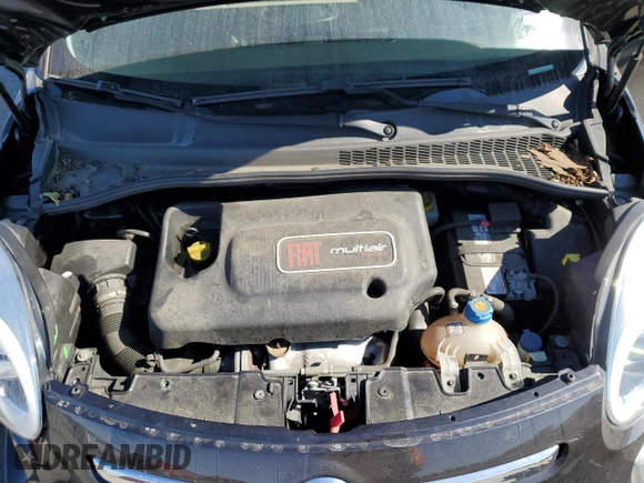 2015 FIAT 500L Lounge with VIN ZFBCFACH1FZ034734, listed as a Copart auction lot 76789884 with 43,415 mi miles and Salvage Title. Bid and sale history available at carsss.com. Image 12.
