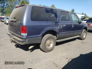2003 Ford Excursion XLT z VIN 1FMNU41S83EA16158, wystawiony jako Copart lot #73062414 z przebiegiem 353 053 mil mil oraz Czysty tytuł • Clean title. Historia ofert i sprzedaży dostępna na DreamBid. Obrazek 3.