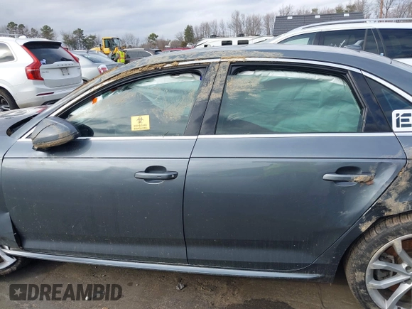 2019 Audi A4 Premium Plus with VIN WAUENAF46KN018769, listed as a IAAI auction lot 41418569 with 90,640 mi miles. Bid and sale history available at carsss.com. Image 13.
